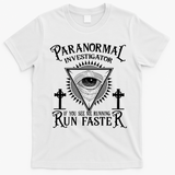Ghost Hunter Paranormal Investigator T-Shirt - White