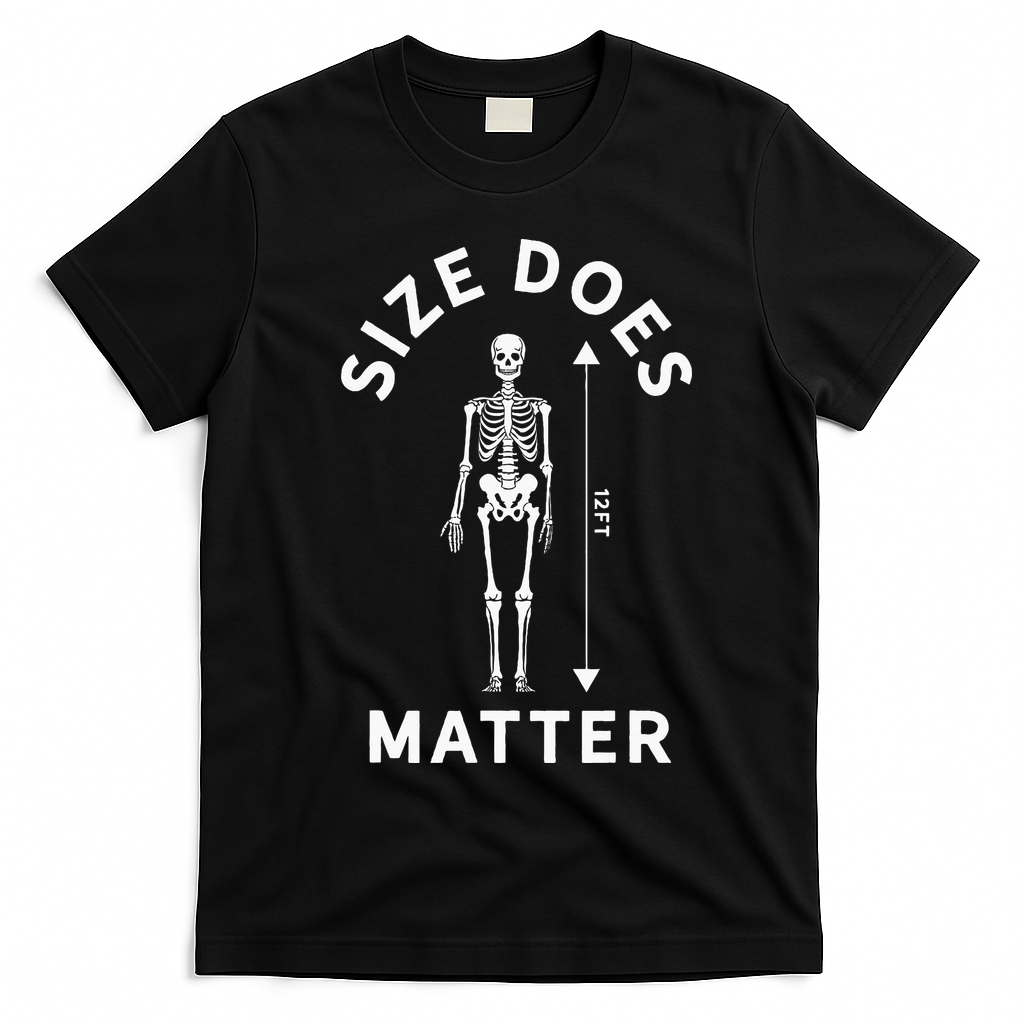 Giant Halloween Skeleton Decoration 12 Feet T-Shirt - Black