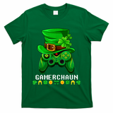 Gamerchaun Irish Gaming St Patricks Day Gamer T-Shirt