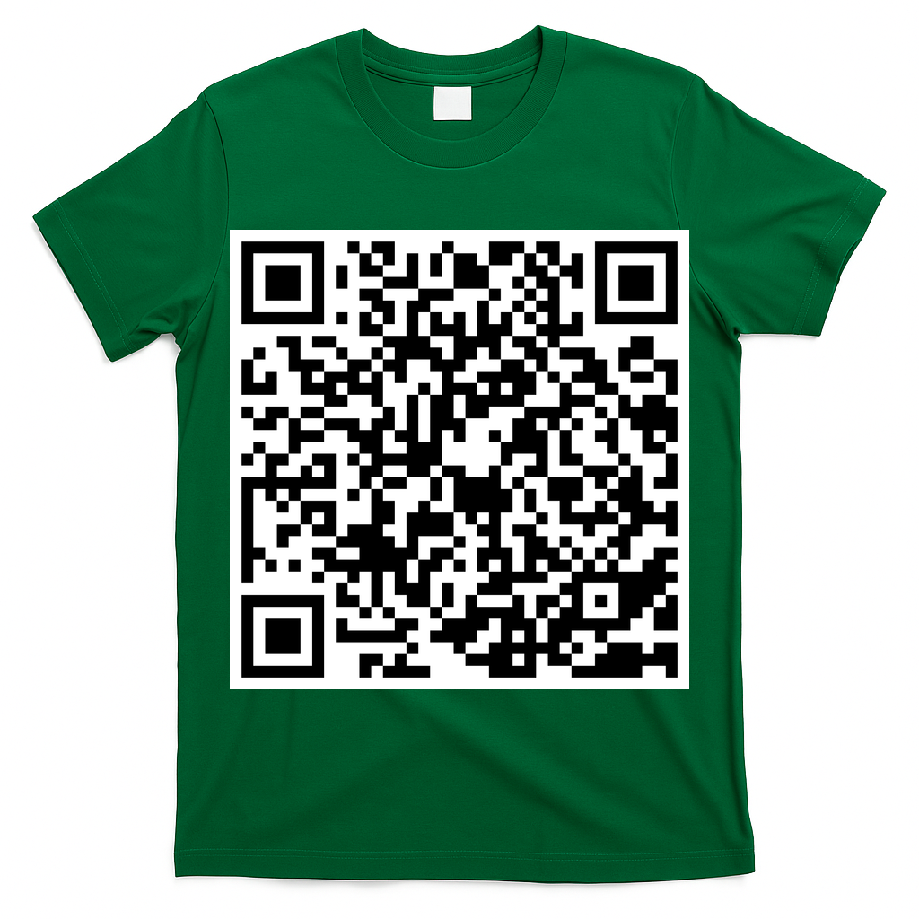 God Is Greater QR Code T-Shirt