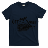 Get Jiggy With It Funny Bass Fishing Lure T-Shirt