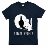 Grumpy Kitten Cats I Dont Like People Cat T-Shirt
