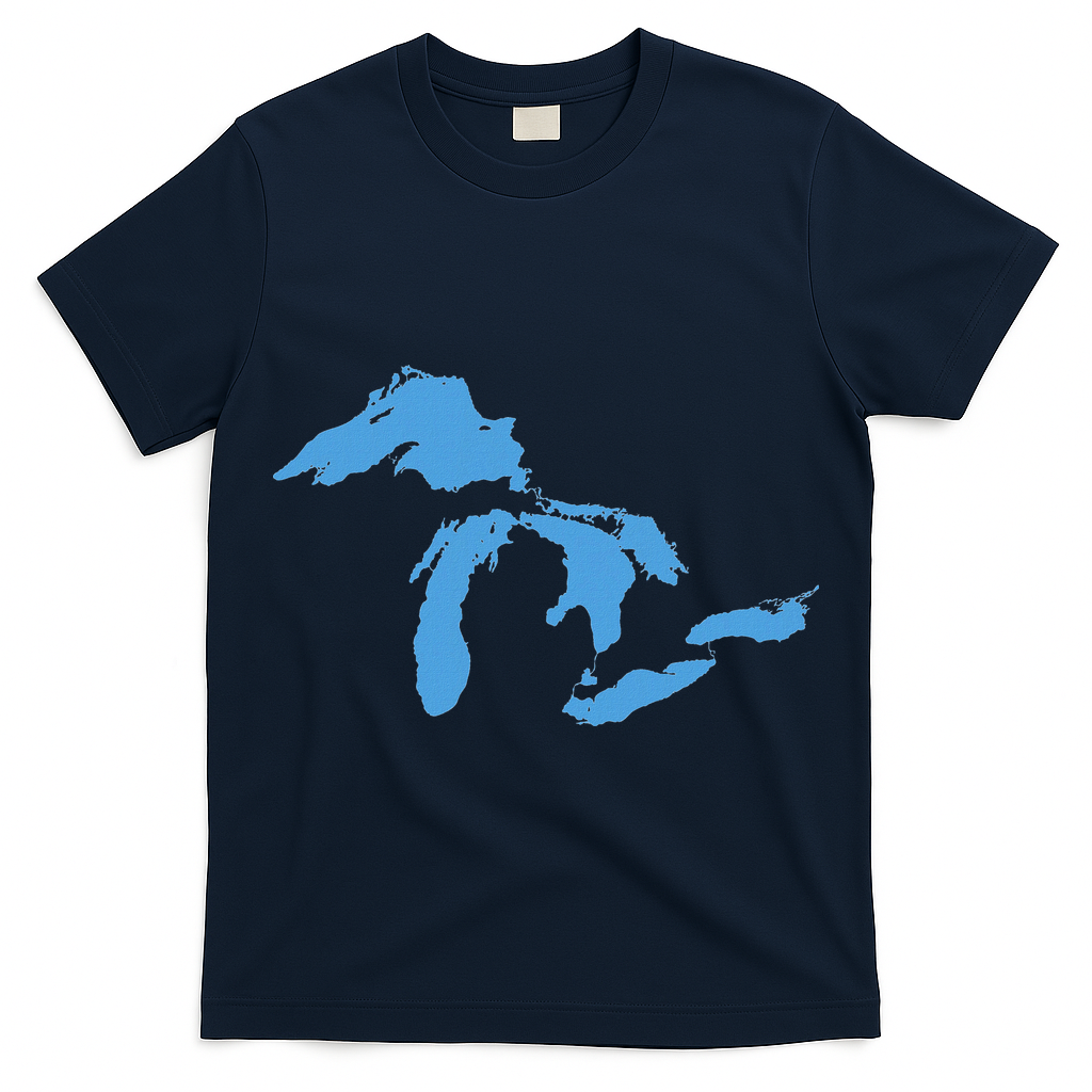 Great Lakes Michigan T-Shirt