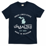 Great Lakes State Unsalted Est 1837 Made In Michigan T-Shirt