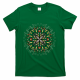 Goblincore Mushroom Eyes - Dark Forest Psychedelic Botanical Art - Green