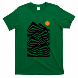 geometric mountain - Green