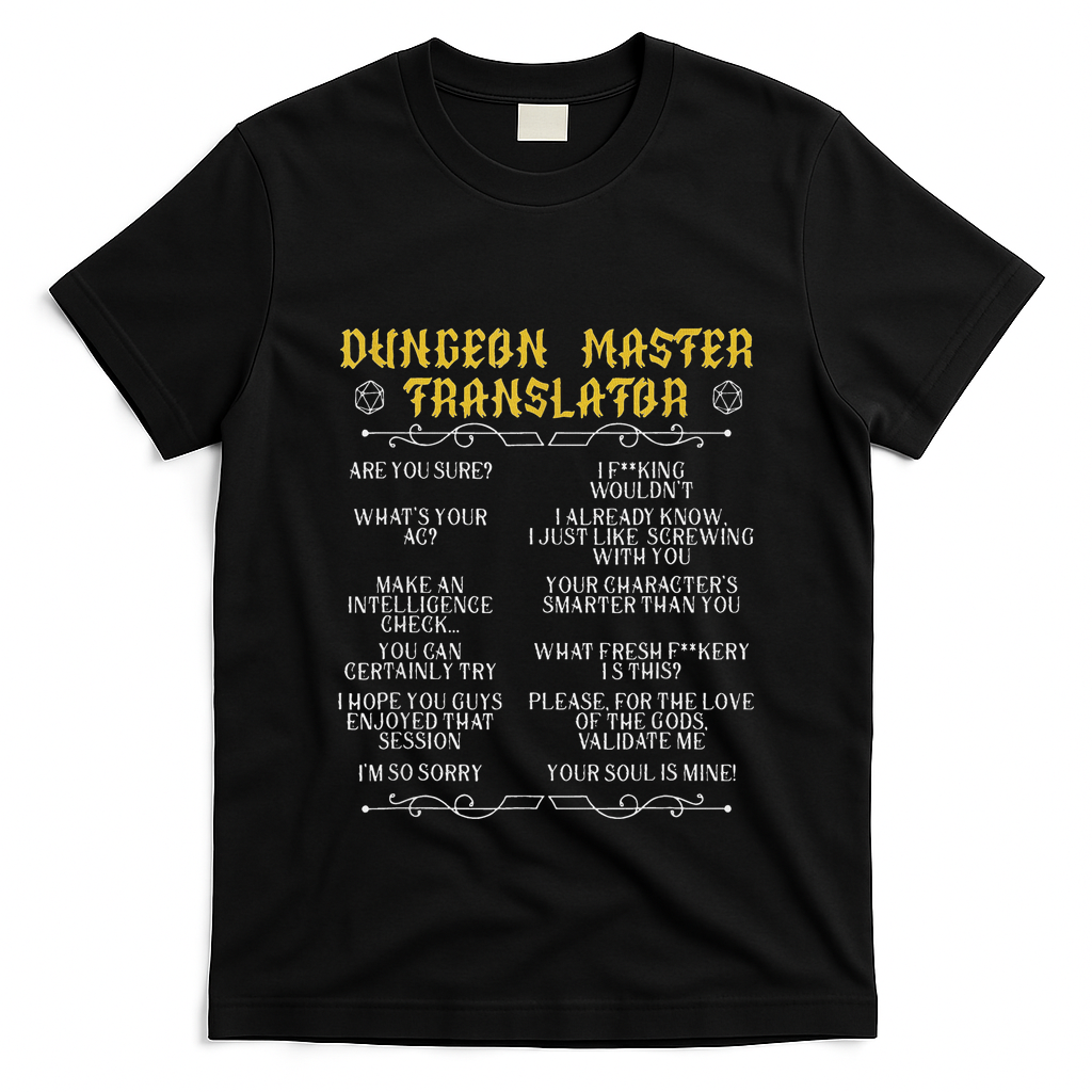 Gaming MasterBoard GameRole Playing GamePlayerDungeon T-Shirt