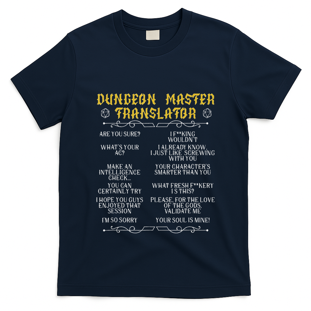 Gaming MasterBoard GameRole Playing GamePlayerDungeon T-Shirt