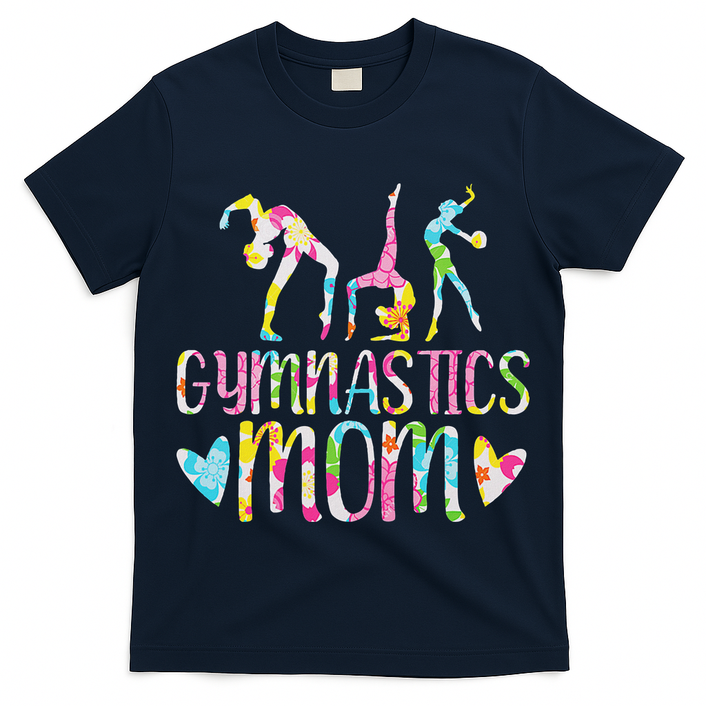 Gymnastics Mom Gymnast, I Love Gymnastics T-Shirt