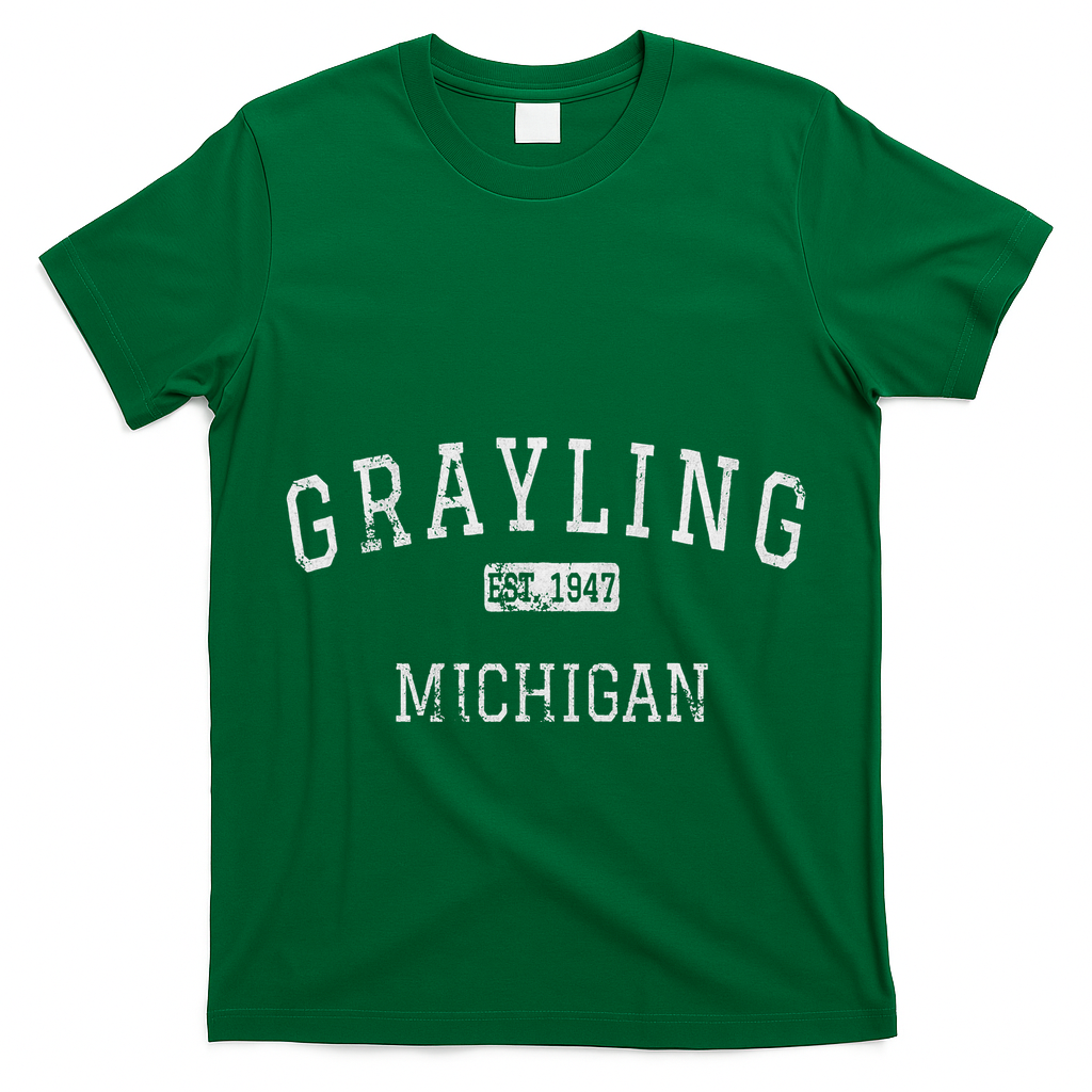 Grayling Michigan Mi Vintage T-Shirt