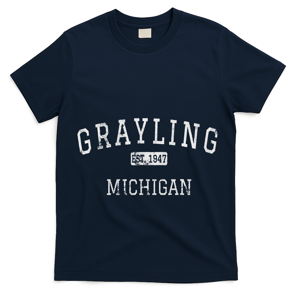 Grayling Michigan Mi Vintage T-Shirt