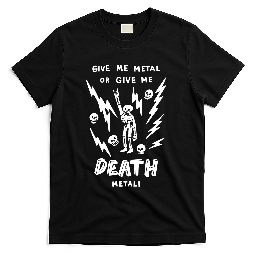 GIVE ME METAL - Black