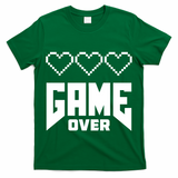 Retro Game Over Out Of Hearts T-Shirt