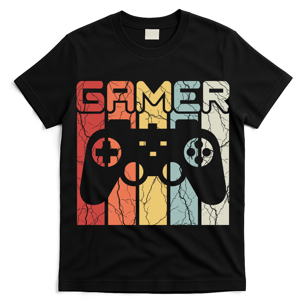 Gamer Retro Controller T-Shirt