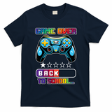 Game Over Back To School Gamer T-Shirt