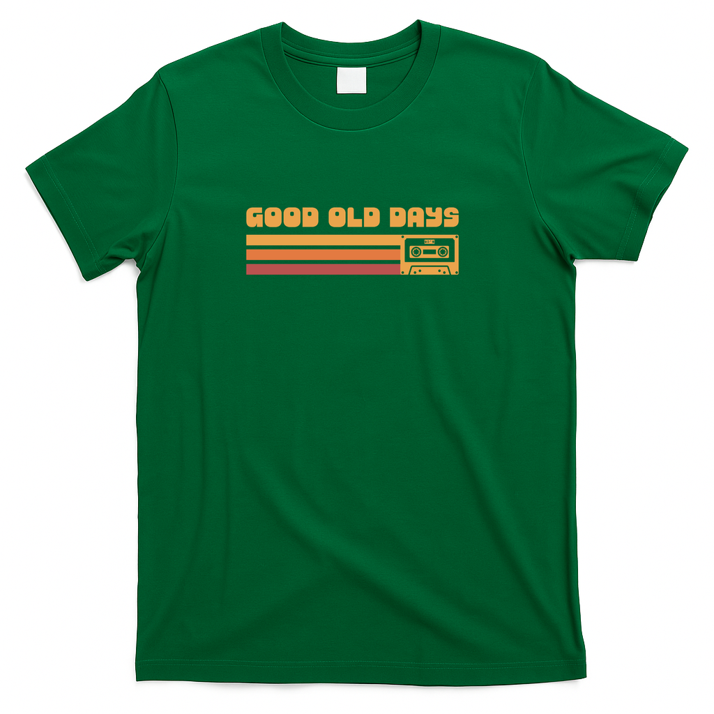 Good Old Days Retro Vintage - Green