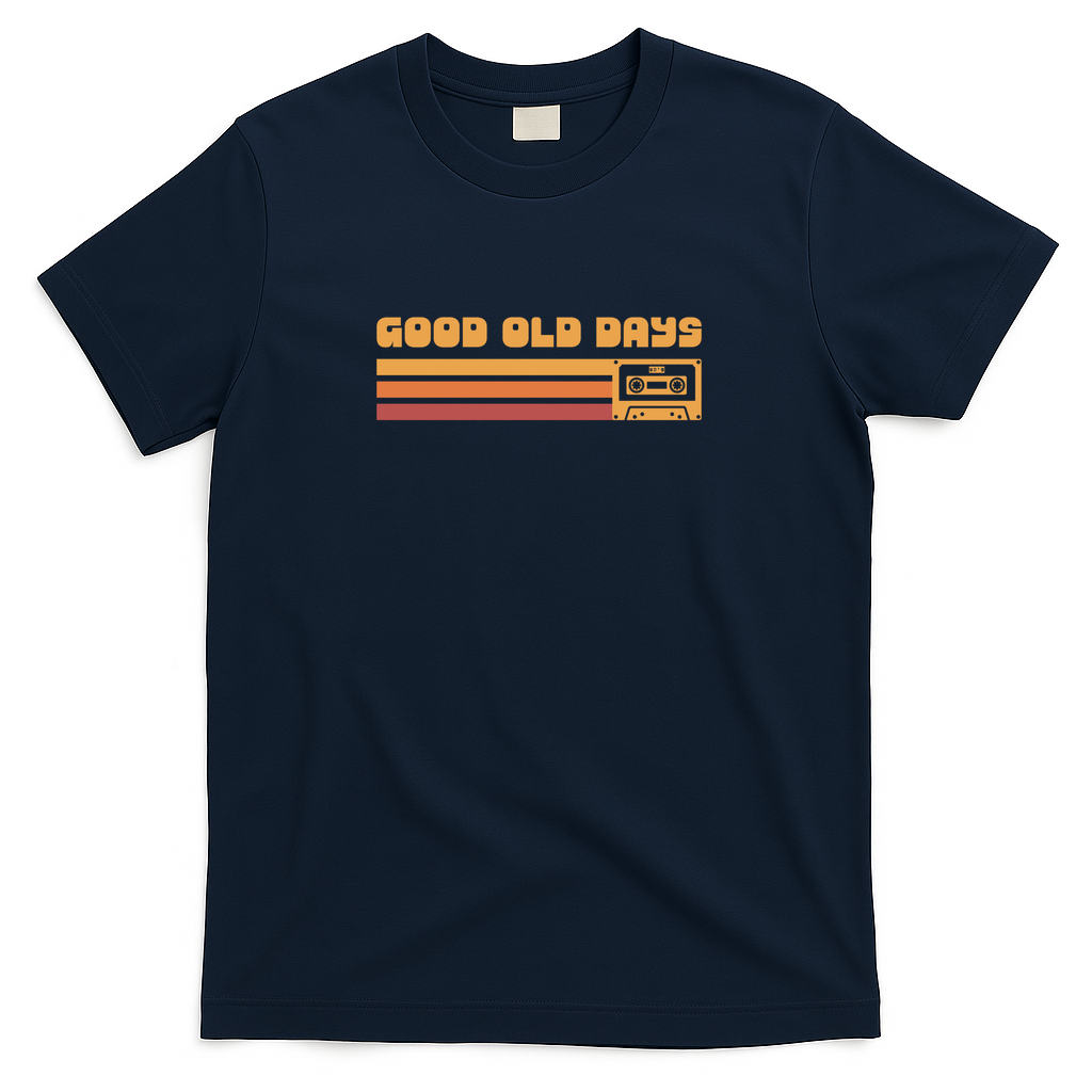 Good Old Days Retro Vintage - Navy