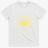 Gulf Of Mexico Always & Forever Vintage Sunset Political T-Shirt - White