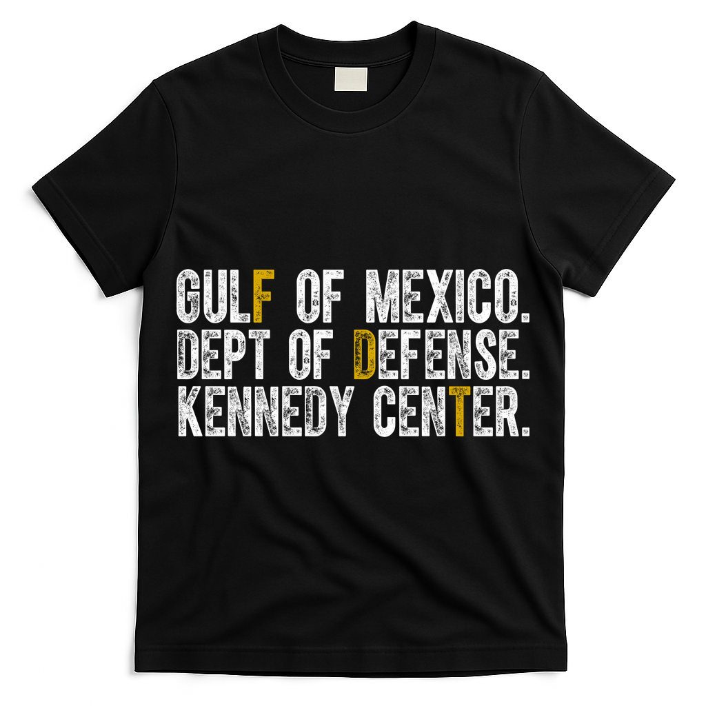 Gulf Of Mexico Dept Of Defense Kennedy Center T-Shirt