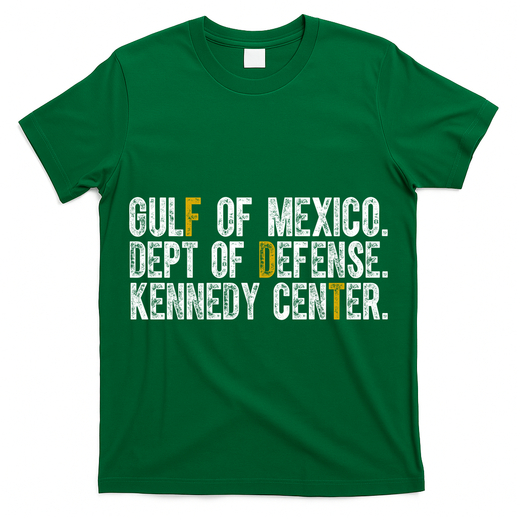 Gulf Of Mexico Dept Of Defense Kennedy Center T-Shirt