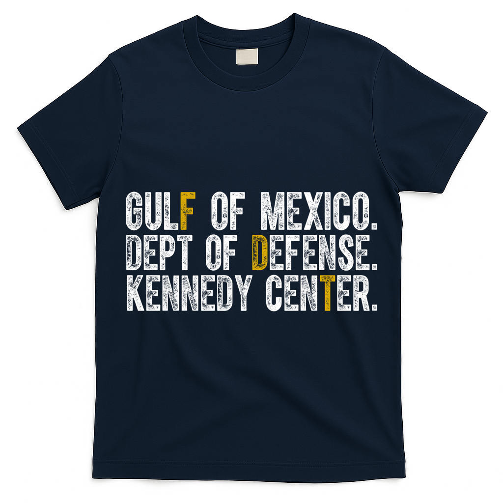 Gulf Of Mexico Dept Of Defense Kennedy Center T-Shirt