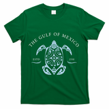 Gulf of Mexico Turtle Anti Trump T-Shirt - Green