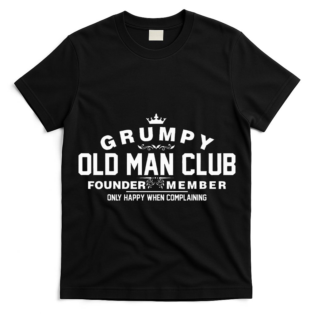 Grumpy Old Man Club T-Shirt