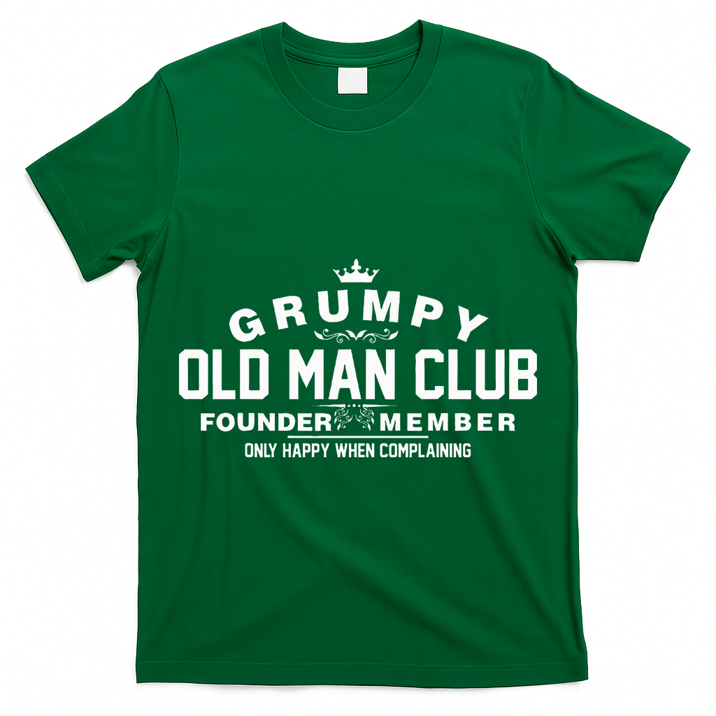 Grumpy Old Man Club T-Shirt