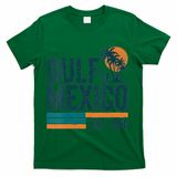 Gulf Of Mexico Est 1550 Retro Vintage T-Shirt - Green