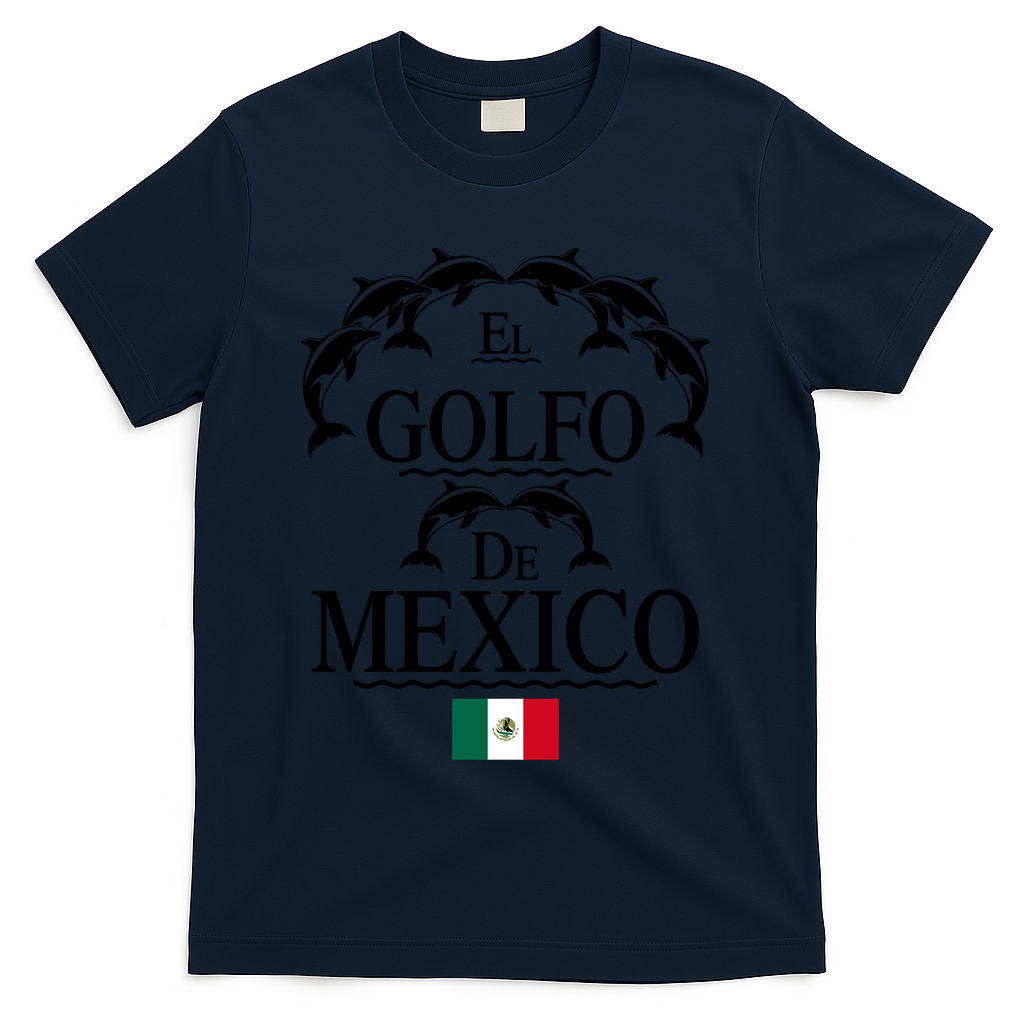 Gulf Of Mexico T-Shirt - Navy