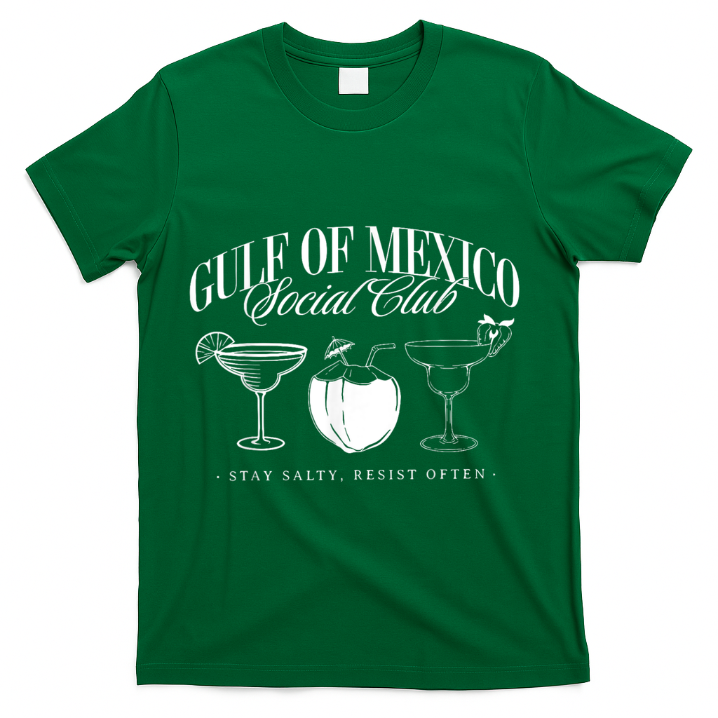 Gulf Of Mexico Social Club T-Shirt - Green