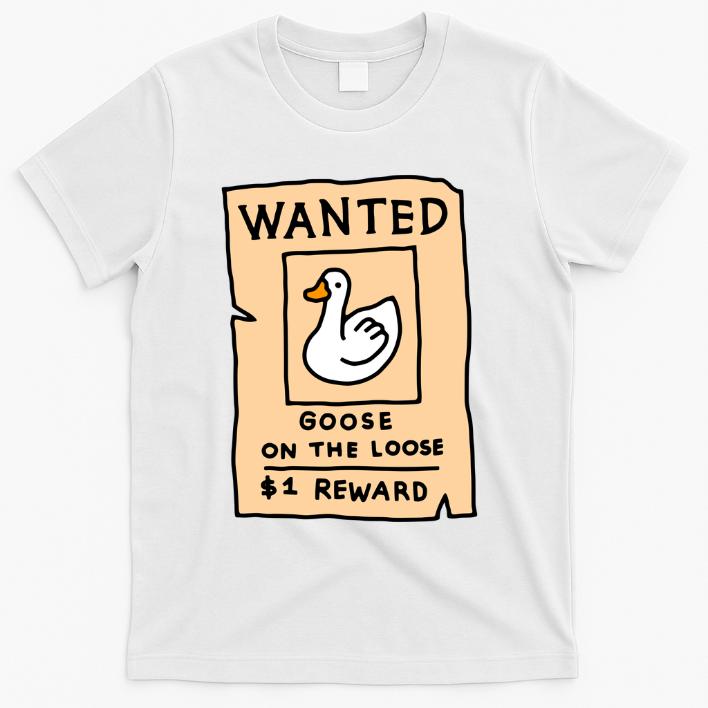 Goose on the Loose - White