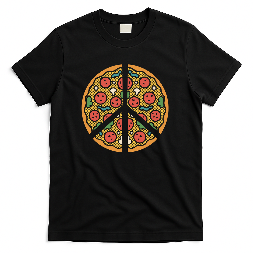 Give Pizza a Chance - Black