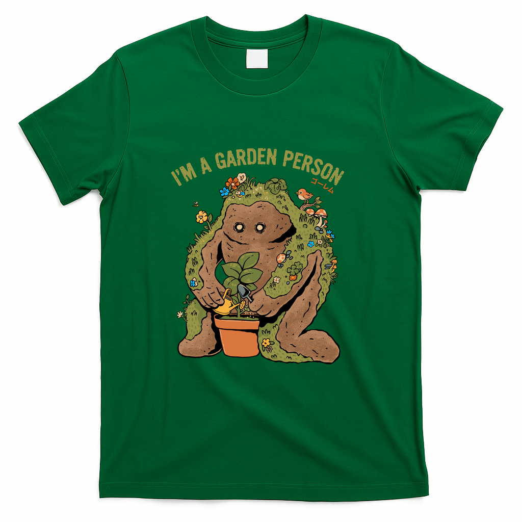 Garden Person - Green