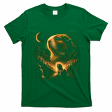 Guinea Pig Cosmic Adventure Art for Animal Lovers T-Shirt - Irish Green