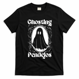 Ghosting Pendejos Funny Mexican Ghost Halloween T-Shirt - Black