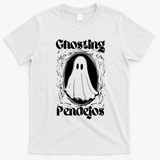 Ghosting Pendejos Funny Mexican Ghost Halloween T-Shirt - White