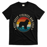 Great Pyrenees Mom Funny Dog Vintage Great Pyrenees Gift T-Shirt - Black