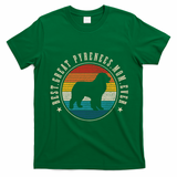Great Pyrenees Mom Funny Dog Vintage Great Pyrenees Gift T-Shirt - Irish Green