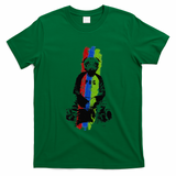 Good Pug Sitting Art T-Shirt - Irish Green