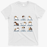 Guinea Pig Yoga - White