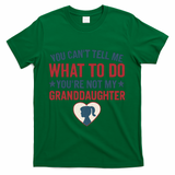 Granddaughter Quote for Father's Day Gifts T-Shirt