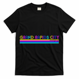 Grand Rapids City Michigan Retro Logo T-Shirt