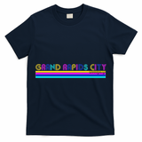 Grand Rapids City Michigan Retro Logo T-Shirt