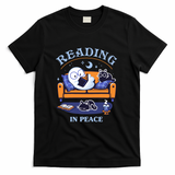 Ghost Reading in Peace – Spooky Bookworm - Black