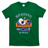 Ghost Reading in Peace – Spooky Bookworm - Green