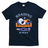 Ghost Reading in Peace – Spooky Bookworm - Navy