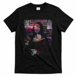 Glitch Renaissance: Mona Lisa - Black