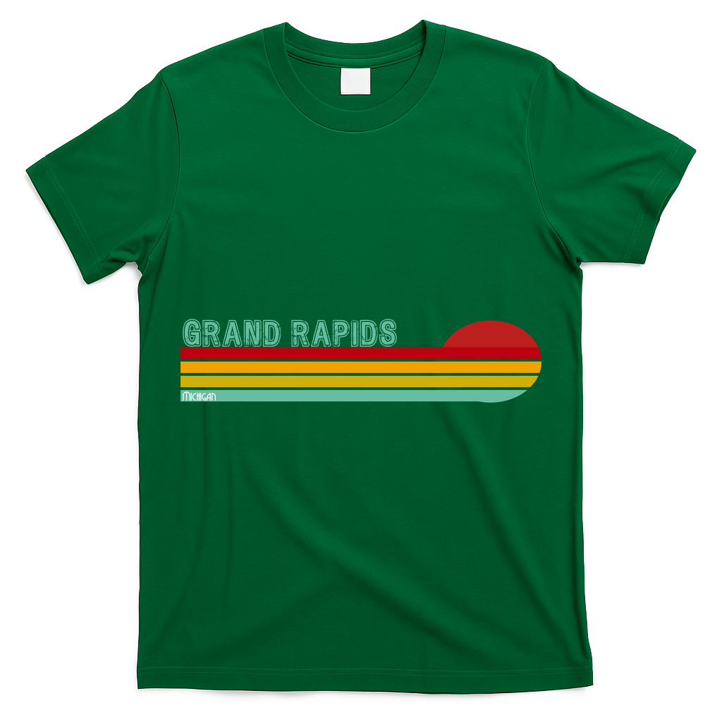 Grand Rapids Retro Michigan T-Shirt