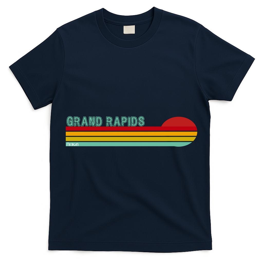 Grand Rapids Retro Michigan T-Shirt